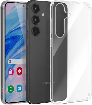 Obrázek produktu pro Avizar, Samsung Galaxy S25, 1 mm tenké silikonové pouzdro, chráněné před fotoaparátem, průhledné