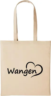 Produktbild von Huuraa Baumwollbeutel Wangen Geschenk Einkaufstasche Natural 10 Liter Baumwolle Wangen Accessoire