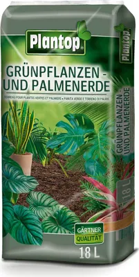 Produktbild von Plantop Grünpflanzen- und Palmenerde 18 L
