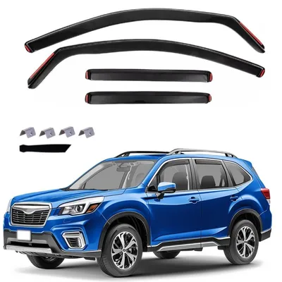 Obrázek produktu pro Sada 4 deflektorů pro SUBARU Forester SK5 (2019–2024)