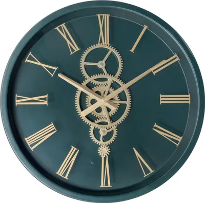 Image de Horloge murale mécanisme visible ARACELY, Ø 46 cm