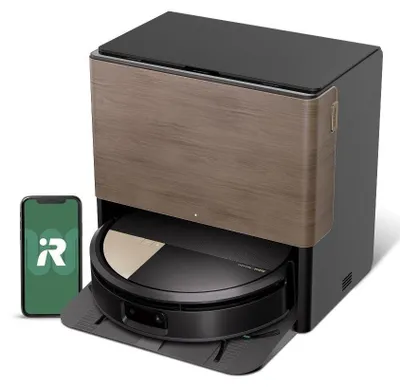 Produktbild von iRobot Roomba Max 705 Combo Staubsauger- und Wischroboter mit AutoWash-Station, LiDAR, schwarz