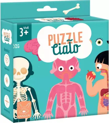 Produktbild von Puzzle Menschlicher Körper 3+ 41589