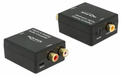 Produktbild von DELOCK Konverter Audio Digital > Analog HD Bu > Bu
