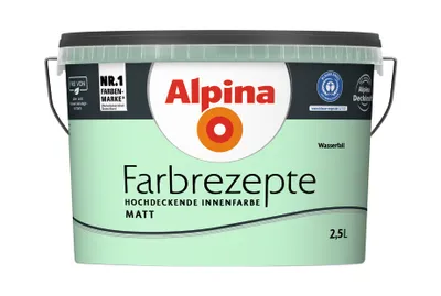 Produktbild von Alpina Farbrezepte Wasserfall matt 2,5 Liter
