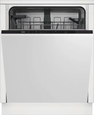 Produktbild von Beko DIN36430, Voll integriert, Standardgröße (60 cm), Schwarz, LED, 2 Korb/Körbe, Korb