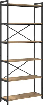 Produktbild von vidaXL Bücherregal 80 x 30 x 189,5 cm Holzwerkstoff Artisan-Eiche