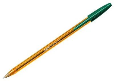 Zdjęcie produktu dla BiC® 872729 Pióro kulkowe Cristal® Original Fine - 0,35 mm, zielone (nieścieralne)