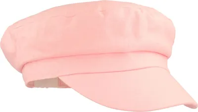 Hut-Breiter Einfarbiger schlichter Sommer Elbsegler 100% Leinen in rosa