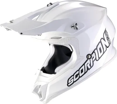 Obrázek produktu pro Scorpion VX-16 Evo Air Solid motokrosová přilba, bílá, L (59/60)