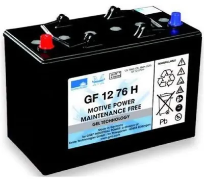 Zdjęcie produktu dla Akumulator trakcyjny żelowy 12 V, 76 Ah do TASKI Swingo 755/955/1255