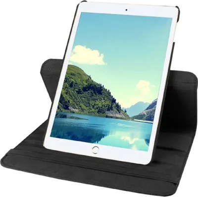 Produktbild von Schutzhülle für iPad Mini 4/5/6 Tablet Hülle Schutz Tasche Case Cover Schwarz 360 Grad drehbar Rotation Bumper