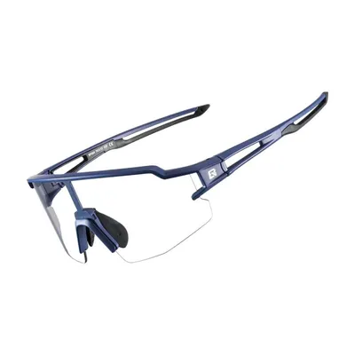 Zdjęcie produktu dla Okulary rowerowe Rockbros 10174 fotochromowe UV400 - niebieskie