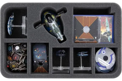 Image de Insert en mousse pour Star Wars X-Wing : Sklave I, pour le rangement