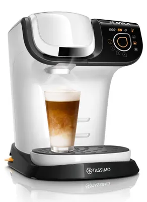 Produktbild von Bosch My Way 2, Pad-Kaffeemaschine, Kaffeekapsel, 1300 W, Weiß