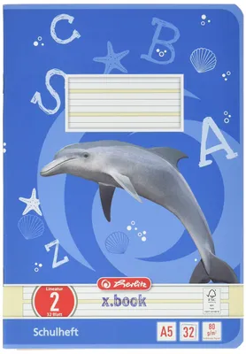 Immagine prodotto di quaderno herlitz x.book, DIN A5, a righe 2 / foderato