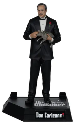 Image de Le Parrain, figurines Paramount, personnage Don Corleone, 17 cm