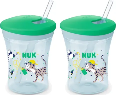 Produktbild von NUK Action Cup für Zwillinge (grün)
