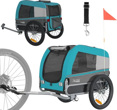 Produktbild von Tiggo VS Pet M Hundefahrradanhänger Hundeanhänger Hundetransporter Fahrradanhänger