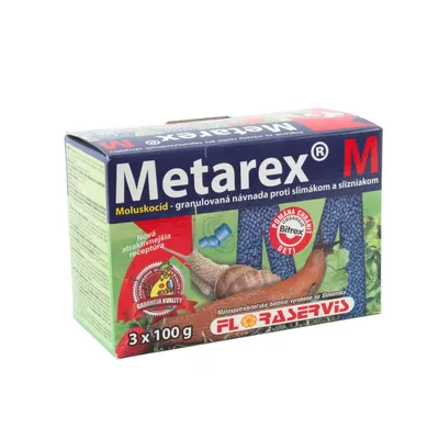 Obrázok produktu pre METAREX M 3x100g - proti slimákom