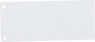 Produktbild von Trennstreifen 10,5x24cm VE=30x100 Stück weiß