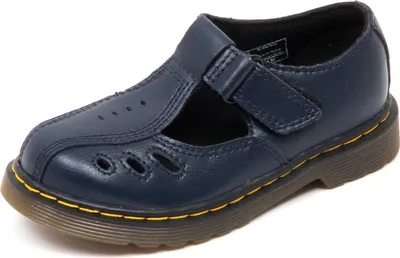 Image de D3816 scarpa bimba DR. MARTENS scarpe blu shoe kid
