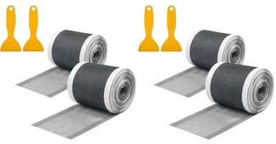 Zdjęcie produktu dla Siatka do odpływu prysznicowego, 9 cm x 10 m, filtr do włosów, 2 sztuki