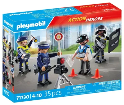 Zdjęcie produktu dla PLAYMOBIL 71730, Policja, 4 lat(a), Wielobarwny, Plastik