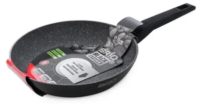 Zdjęcie produktu dla Patelnia 26 Cm Brio Black Stone