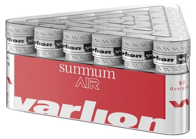 Productafbeelding van Varlion Summum Air Prisma pot met 60 overgrips Rojo/Blanco/ ÚNICA