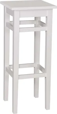 Produktbild von Casa Padrino Landhaus Stil Bar Hocker Massivholz - Shabby Chic Landhaus Stil Barhocker Bar Stuhl