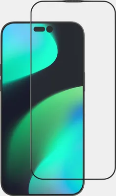Produktbild von Folie Glas iPhone 14 Pro Max Devia Star Series Vollbild-Gesamtansicht Schwarz