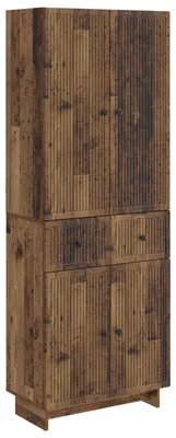 Zdjęcie produktu dla Zestaw szafek 2 pcs 66 x 34,5 x 90 cm Drewno inżynieryjne