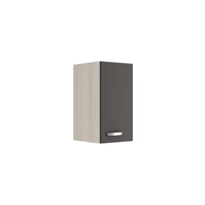 Produktbild von Optifit Hängeschrank Faro220 BxTxH 30 x 34,6 x 57,6 cm anthrazit matt zerlegt Anschlag reversibel KUFR O306-9+