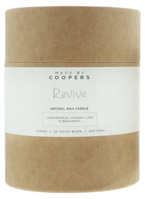 Obrázok produktu pre Vyrobené spoločnosťou Coopers, Revive, Lemongrass, vonná sviečka, 175 g