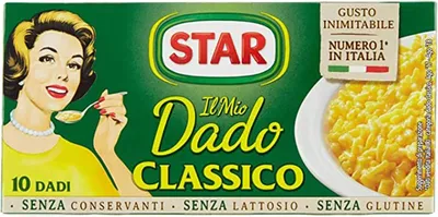 Produktbild von 6x Star classico dado brodo Suppenwürfel Brühe klassisch reich an Geschmack 10 pz