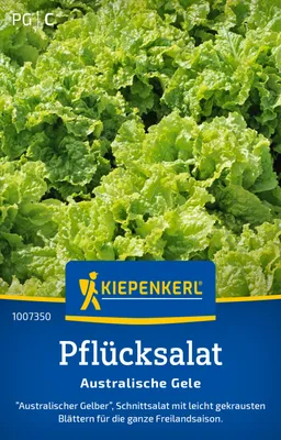 Produktbild von Kiepenkerl Pflücksalatsamen Australische Gele Lactuca sativa 8-10 lfd. Meter