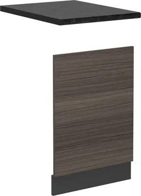 Produktbild von Frontblende Vicco R-Line Edelgrau 45 cm , AP Anthrazit, Model 53756