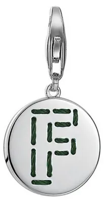 Produktbild von Esprit Anhänger Charms Silber Letter Fabric F ESCH91128A000