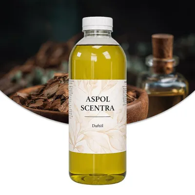 Produktbild von Aspol Scentra Sandelholz und Zeder UFIREADY Duftöl für Kerzen 1000 ml, KI-generiertes Bild