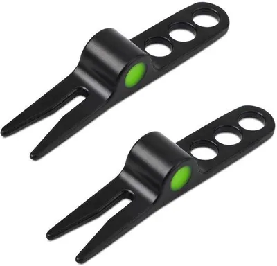 Produktbild von Golf Divot Werkzeug mit Metallvork