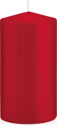 Produktbild von Wiedemann Große Stumpenkerzen Weihnachtsort Ø 80 x 150 mm, 6 Stück, 69 Brenndauer