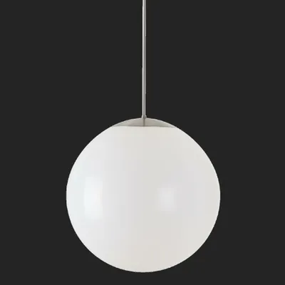 Produktbild von OSMONT ISI72664 ISIS P4 PM HP Hängeleuchte aus Kunststoff, gebürsteter Edelstahl / weiß, Schutzart IP40, 4000 K, 58 W LED-Notbeleuchtung, kombiniert, 3 Stunden