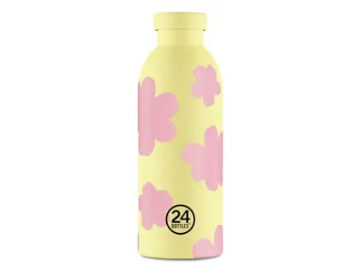 Produktbild von 24Bottles 2190, 500 ml, Tägliche Nutzung, Pink, Gelb, Edelstahl, Begonia, 24 h