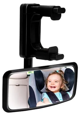 Produktbild von Rücksitzspiegel für Babys, 360° drehbarer Autospiegel für die Rückbank