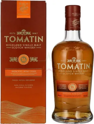 Immagine prodotto di Tomatin 16 anni Moscatel Wine Casks 46,0 %  0,70 lt.