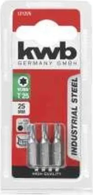 Immagine prodotto di kwb 121210 Hex bit T 10 Steel 3 pc(s)