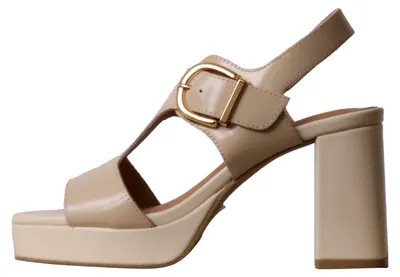 Produktbild von Ledersandalen mit Courtney-Absatz