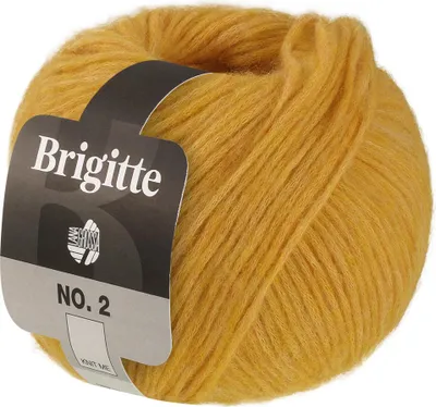 Produktbild von Lana Grossa BRIGITTE NO. 2 50 g hochwertige Mischung aus Schurwolle, Baumwolle und Alpaka 140 m Farbe 071 - Dottergelb