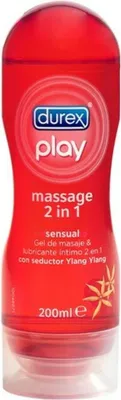 Produktbild von Durex Play Gleitmittel Massage 2 in 1 Sensual Ylang Ylang 200ml